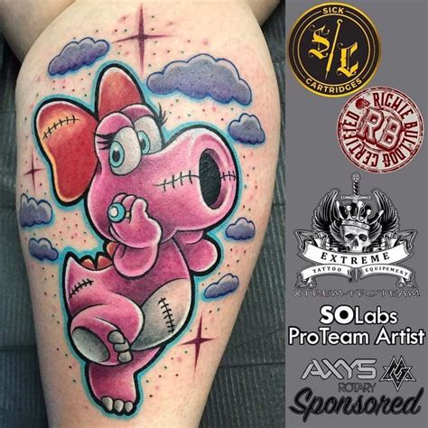 laurent lajeunesse tattoo art a partagé une photo sur instagram birdo wiki mario bros
