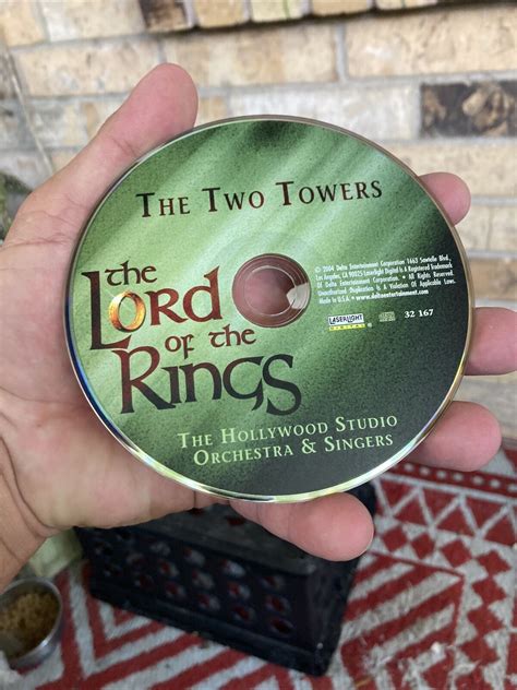 The Lord Of The Rings The Two Towers By Hollywood Studio Orchestra Cd