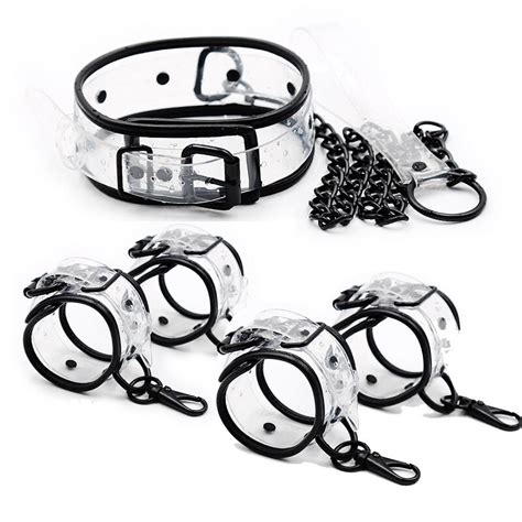 Bondage Handcuffs And Ankle Cuffs Bdsm Set Restraint Open Leg Fetish Adult Erotic Sex Toys For