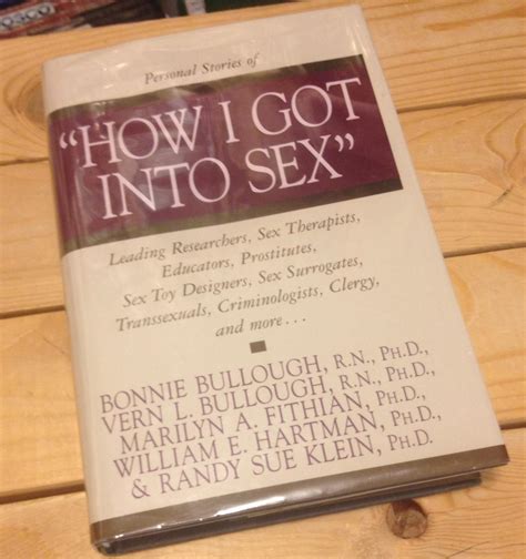Personal Stories Of How I Got Into Sex Leading Researchers Sex