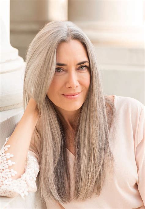 Manon Crespi Grey Hair Inspiration Silver Blonde Hair Long Gray Hair