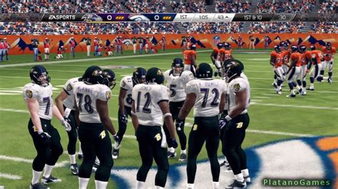 Nfl 2013 Week 1 Baltimore Ravens Vs Denver Broncos 3rd Qrt Madden Nfl 25 Online Hd Youtube