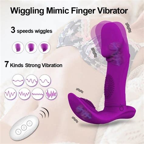 Wiggling Wearable Vibrator Mimic Finger Sam Quiet Panty Etsy Israel