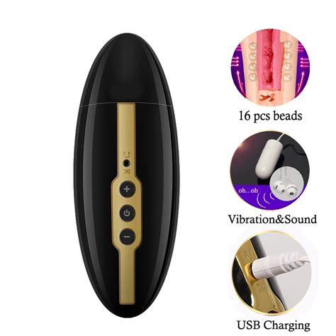 Sex Toys For Men Pussy Realistic Vagina Male Masturbator Sound And Vibrator Interaction Aircraft