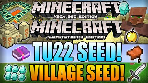 Minecraft Village Seed Xbox 360 - Minecraft Xbox 360 TU22 Seeds: 5 VILLAGES, 9 DIAMONDS, STRONGHOLD
