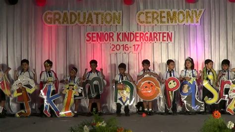 Senior Kindergarten Graduation Ceremony At Victorious Kidss Educares On