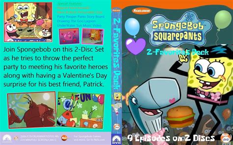 Spongebob 2 Favorites Pack Dvd Cover By Xavier0817 On Deviantart
