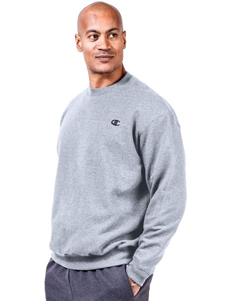 the latest design style champion mens big tall fleece crew sweatshirt wholesale commodity high