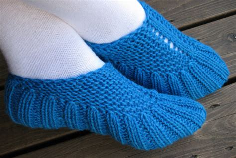 Free Bed Socks Knitting Pattern Knitting Patterns