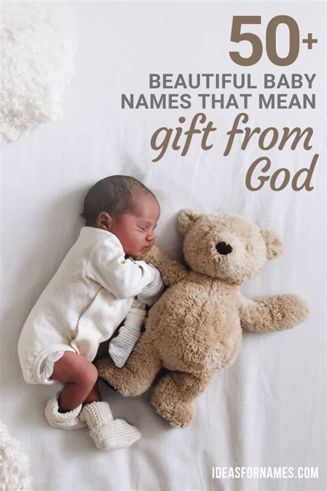50+ Gracious Baby Names That Mean Gift From God in 2020 ...