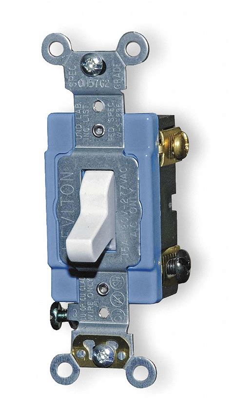Illuminated Wall Switch 3 Way Maintained Toggle Grainger