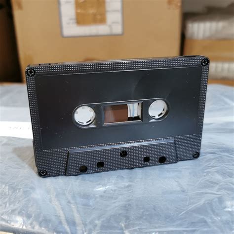 C90 Michelex Black Blank Audio Cassette Tapes Tab In Retro Style Media