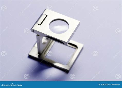 Loupe Stock Photo Image Of White Glass Lens Print 1062526