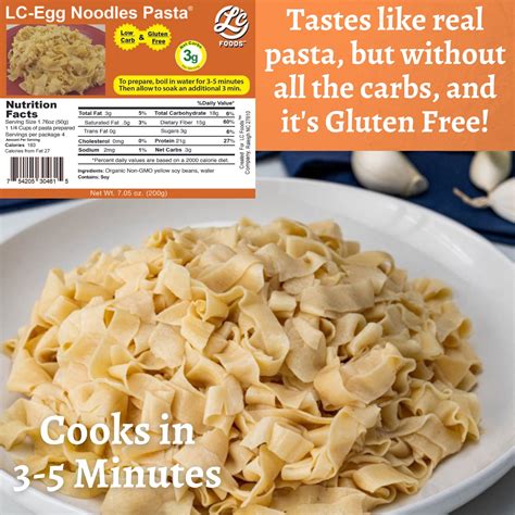 Buy Lc Foods Egg Noodles Pasta Homestyle Taste And Texture Non Gmo