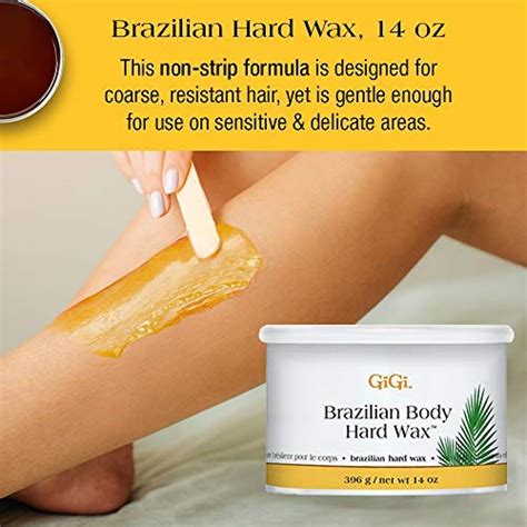 Gigi Brazilian Hair Removal Waxing Kit Professional Grade Waxing