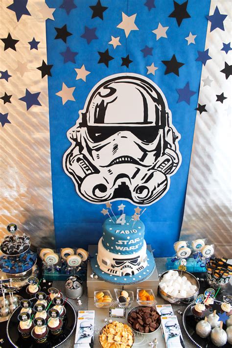 Karas Party Ideas Storm Trooper Star Wars Birthday Party Karas