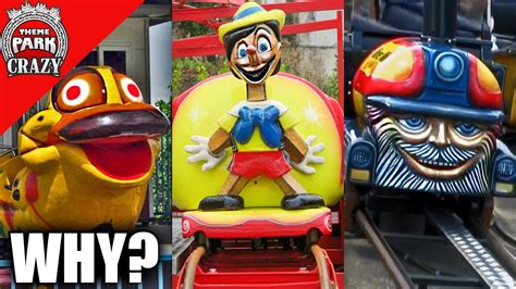 Top 10 Creepy Roller Coaster Trains Cursed Images Youtube