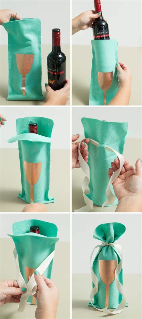 Awesome And Easy Way To Make The Most Adorable Wine Bottle T Bags Plus Free Printable Wine