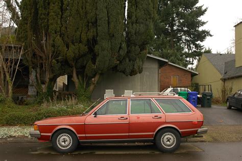 Old Parked Cars 1980 Volkswagen Dasher Diesel Wagon