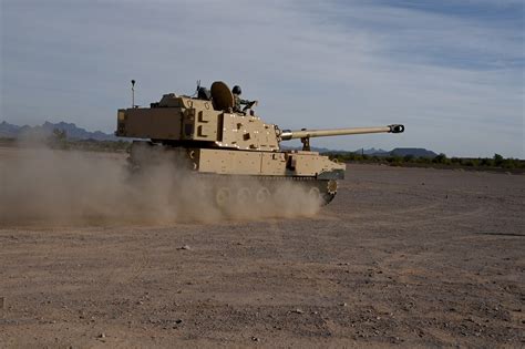 Yuma Proving Ground Hosts Extended Range Cannon Artillery Soldier