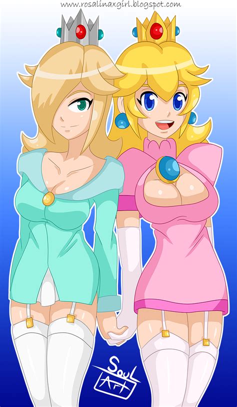 Request Peach And Rosalina By SoulArt45 On DeviantArt