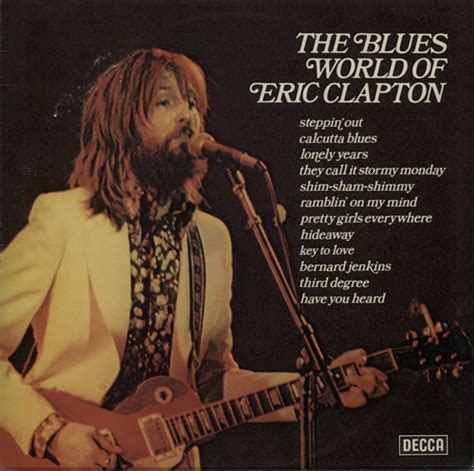 Eric Clapton The Blues World Of 1st Uk Vinyl Lp Album