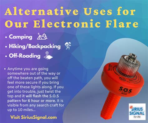 Alternative Emergency Uses For The Sirius Signal Electronic Flare