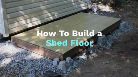 How To Build A Shed Floor Step By Step Guide Shed Floor Backyard
