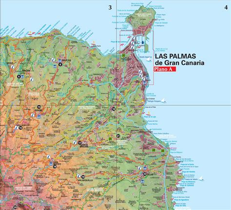 Lista Imagen Mapa Del Norte De Gran Canaria Lleno