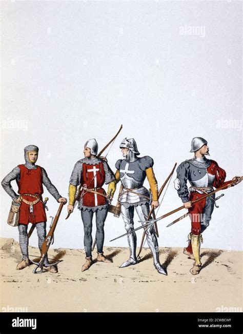 Troops Of The Royal Guard 12th 16th Century 1887 A 12th Or 13th