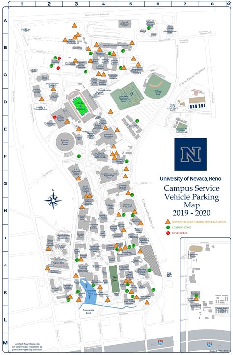 UNR Campus Map