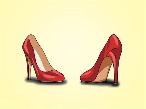 Best Photos Of High Heel Drawing How To Draw High Heel Shoes