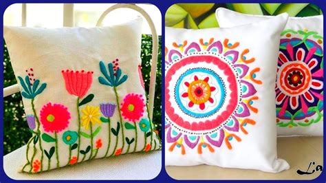 Extremely Gorgeous Hand Embroidered Cushion Designs Patterns And Ideas