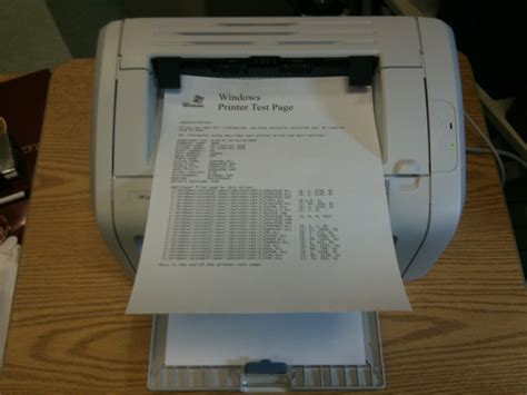 First print out time b/w. Collage Factory: Used HP LaserJet 1018 excellent condition ...
