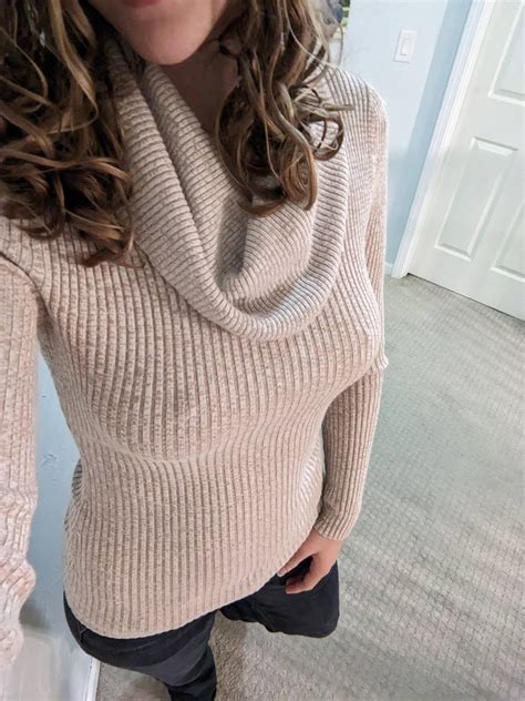 sweaters are so nice braless r braless