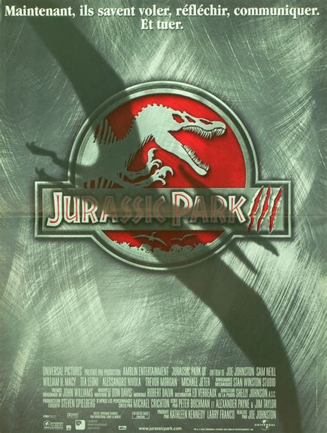 Jurassic Park Iii Affiche Cine