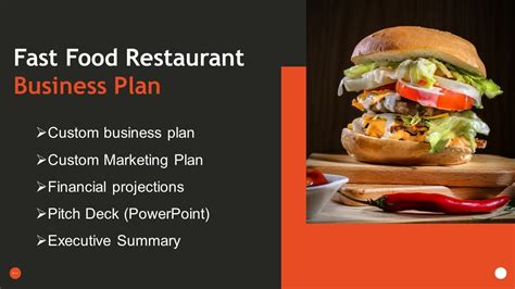 Fast Food Restaurant Business Plan Restaurant Marketing Plan Food And