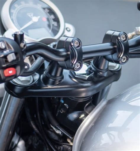 Motone Up And Over Handlebar Risers For 1 18 286mm Bars Triumph