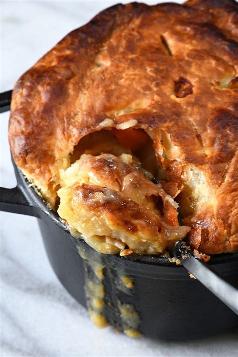Chicken Pot Pie With Puff Pastry Recipe A Classic
