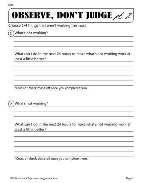 10 Best Images Of Cognitive Distortions Worksheets For Therapy