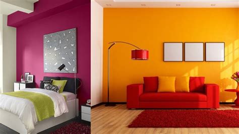 Two Color Combination For Bedroom