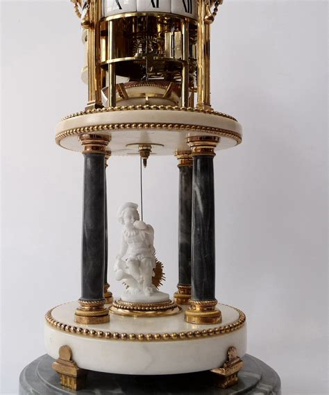 an attractive temple de l amour pendule à cercles tournants france 1780 artlistings
