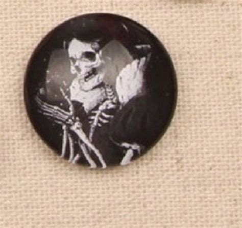 Gothic Skull Retro Weird Silver Alloy Brooch Pin Lapel Badge Etsy
