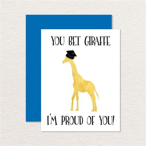 Funny Graduation Card Funny Congratulations Card By Brainooli
