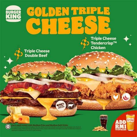 Burger King Triple Cheese Burger