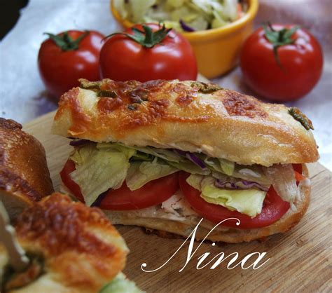 Ninas Recipes Chicken Focaccia Sandwich