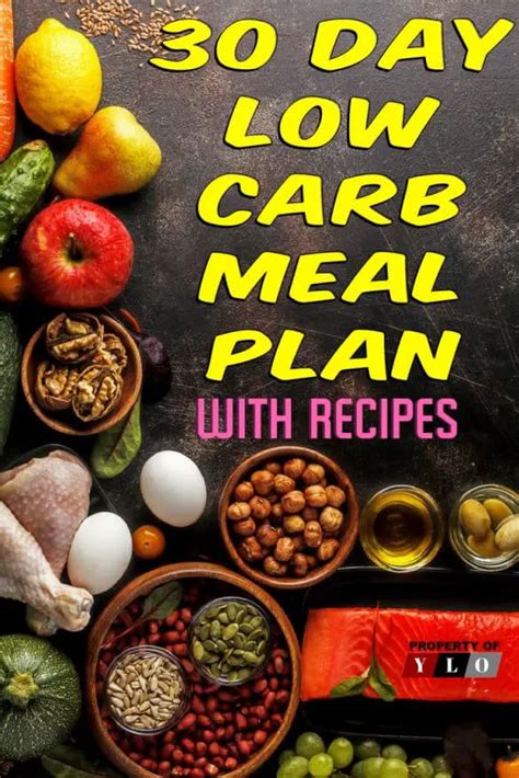 30 Day Low Carb Meal Plan Including Recipes Your Lifestyle Options