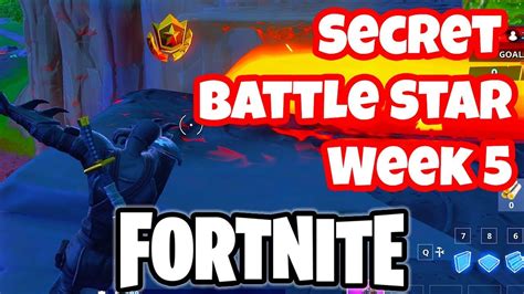 Fortnite Secret Battle Star Season 8 Week 5 Find The Secret Battle