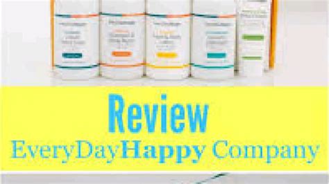 Review Time Everyday Happy Company Youtube