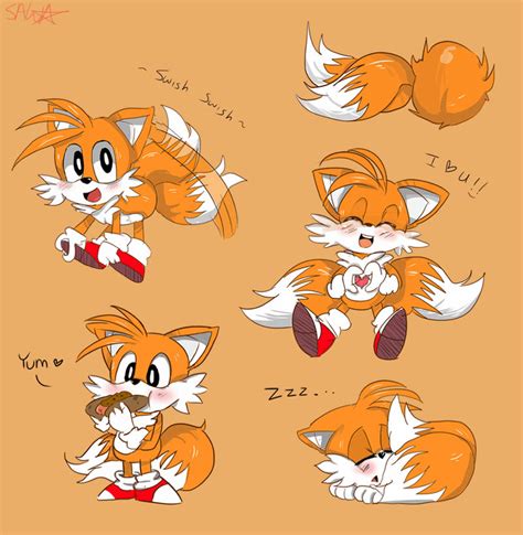 Some Cute Tails Doodles By Madlinkplz R Sonicthehedgehog